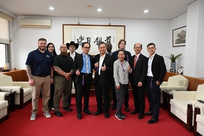 美國德州Tarleton大學王舜永副教授率團一行8人蒞校參訪