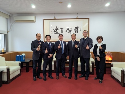 美國國土安全調查署調查主管盛偉安一行貴賓蒞校參訪