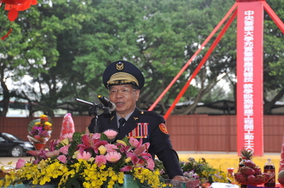 中央警察大學謝校長秀能主持教學射擊大樓新建工程開工動土典禮致詞